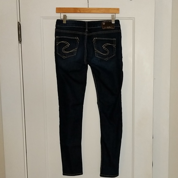 Silver November Jeggings, sz W27/L29 - Picture 2 of 8